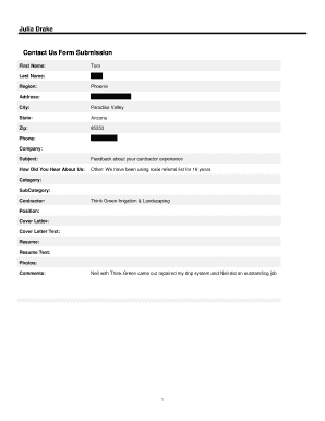Form preview