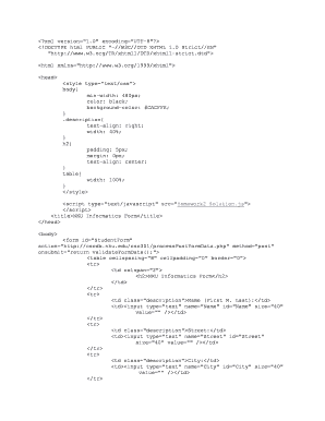 Form preview