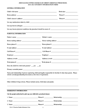 Form preview