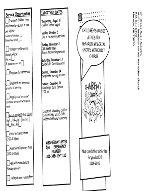 School registration form - Children39s Choir Brochure - McFarlin Memorial United Methodist bb - mcfarlinumc