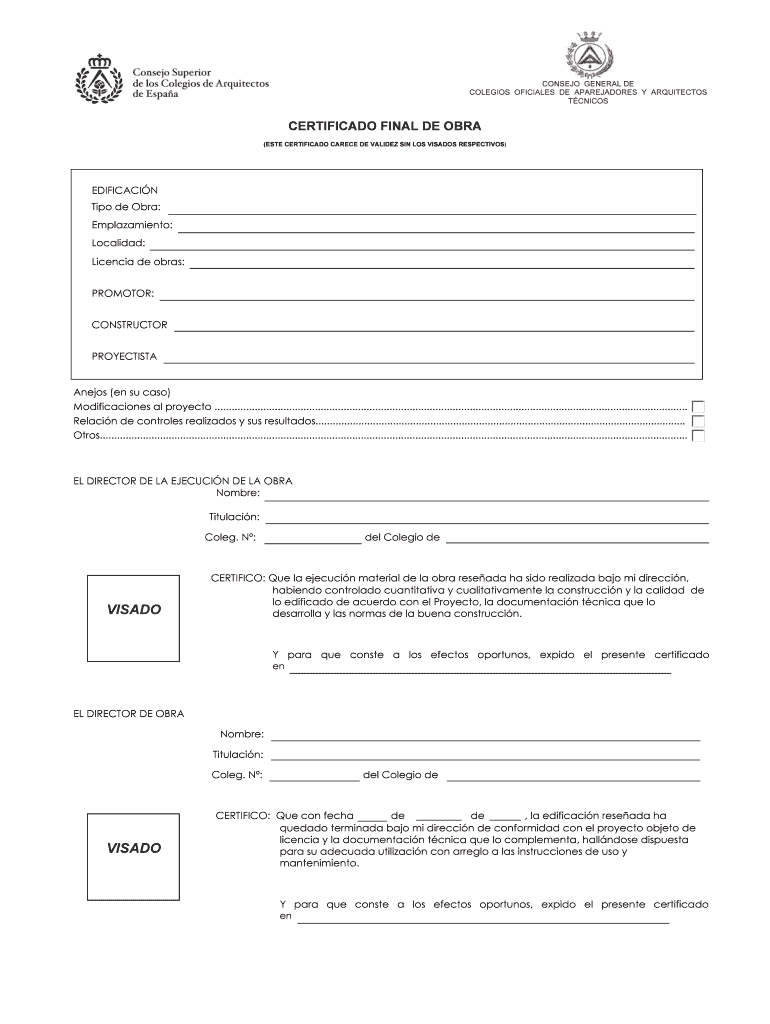 VISADO que conste a los efectos oportunos expido el Vista previa en la página 1