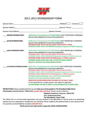 Unbound regular letter example - CPC SPONSORSHIP FORM 2011-2012 04 26 10 754pm.rtf - twhcheer