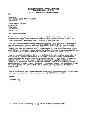 Sample Letter Of Appeal For Consideration from www.pdffiller.com