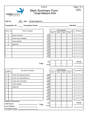 Form preview