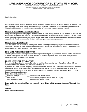 Life Insurance Policy Surrender Form