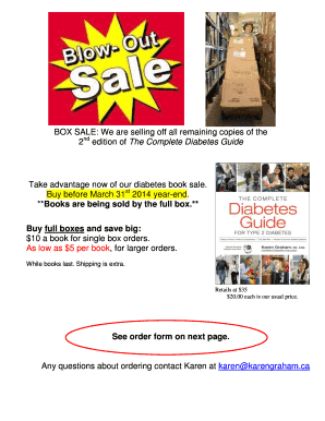 BOX SALE We are selling off all remaining copies of the - karengraham