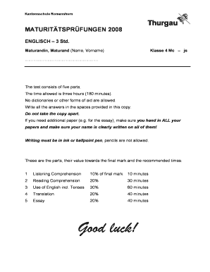 Medicare form 855r - Maturit tspr fungen 2008 - Kantonsschule Romanshorn - ksr