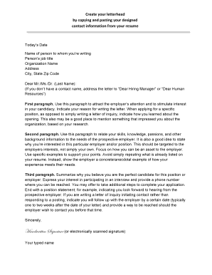 Simple job application letter sample pdf - Cover Letter Sample.docx - sciencepreps iupui