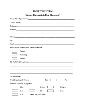 Form preview
