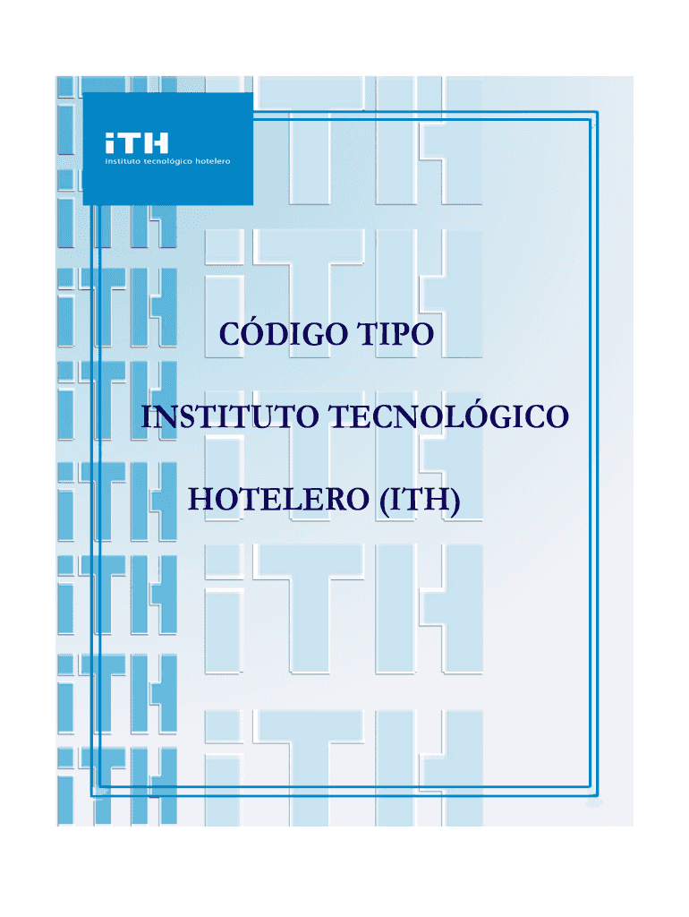 Codigo Tipo ITH- Borrador Final 13 diciembredoc Vista previa en la página 1