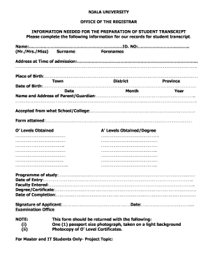 Form preview