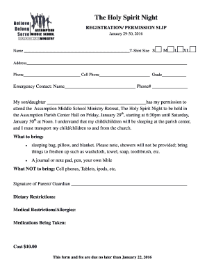 The Holy Spirit Night - babvmcentereachbbcomb