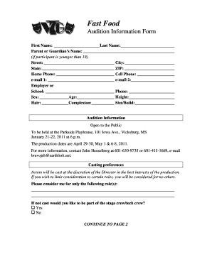 Form preview