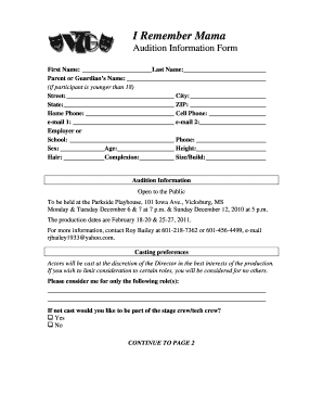 Form preview