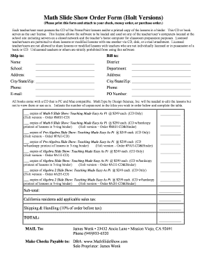 Form preview