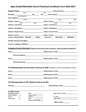 Form preview