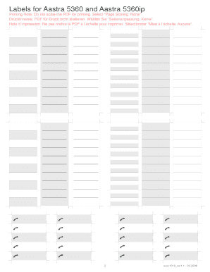 Aastra Communications Systems Aastra 53x0 / 53x0ip Terminals ...