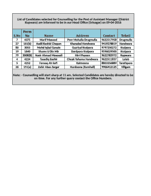 Form preview