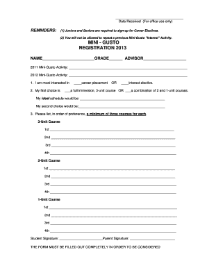 Form preview