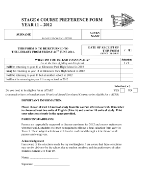 Form preview