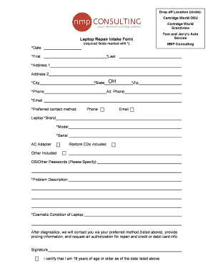 Form preview