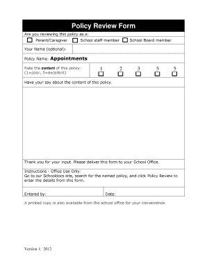 Form preview