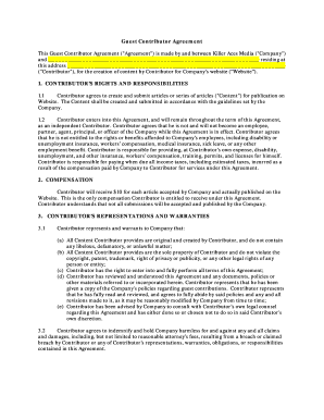 Guest Contributor Agreement This Guest Contributor ... - Wise Bread