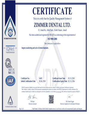 CERTIFICATE This is to certify that the Quality Management System of ZIMMER DENTAL LTD - zimmerbiomet co