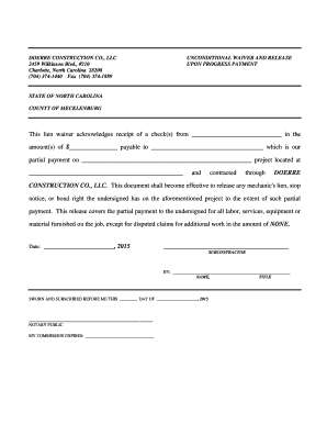Supplier bUnconditionalb Progress - Doerre Construction