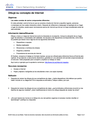 Internet Concept Drawing Activity