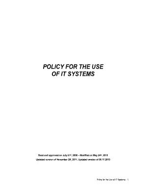 Policy for the use of IT systems - IT, Infrastructures, and Corporate ... - sit fbk