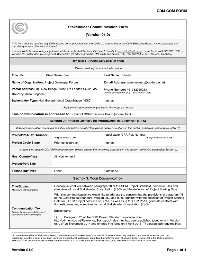 Form preview
