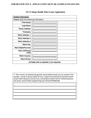 Form preview