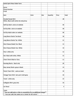Form preview