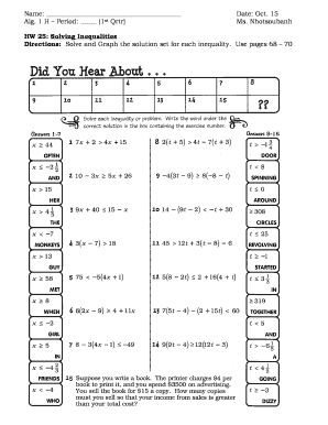 Did You Hear About Answer Key - Fill Online, Printable, Fillable, Blank |  pdfFiller