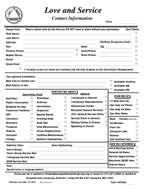 Form preview