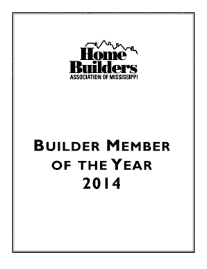 Builder member of the year - HBAM