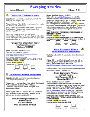 newsletter samples