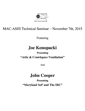 Fillable Online mac-ashi Download flyer in pdf format here - Mac ASHI ...