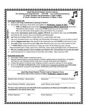 QR Band Contract 15-16 - maranausd