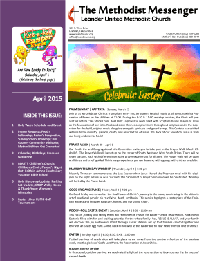 Celebrate Easter - Leander United Methodist Chr - leanderumc