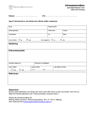 Form preview