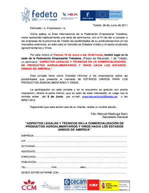 Fdo Manuel Madruga Sanz Secretario General - Fedetoes