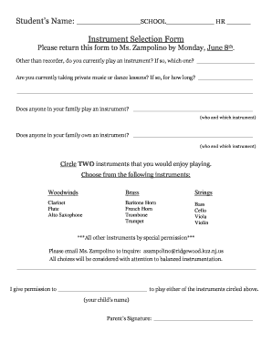 Form preview