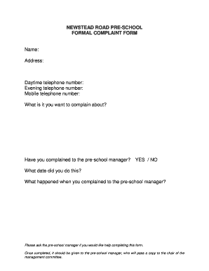 Form preview