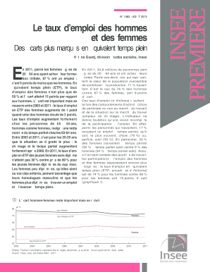 Land measurement table pdf - N 1462 - AOT 2013 Le taux demploi des hommes et des femmes - centre-hubertine-auclert