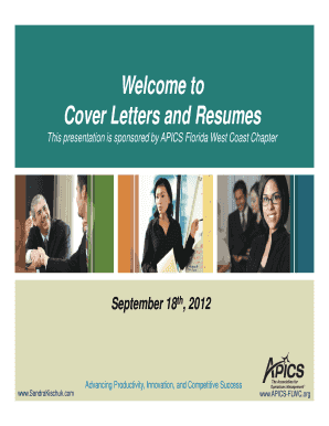 Microsoft PowerPoint - APICS Resume Cover Letters 091812ppt Compatibility Mode
