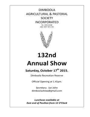 132nd Annual Show - dimboolacouriercomau