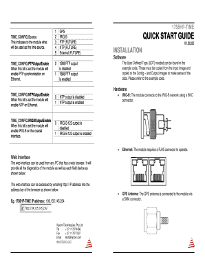 1756HP-TIME TIME CONFIGSource QUICK START GUIDE