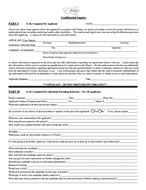 Confidential Inquiry PART I - formschimesorg